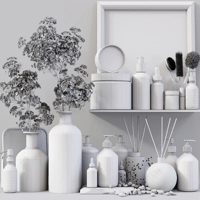 Bathroom Decor Set 012 — Ver 4