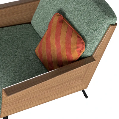 Minotti Daiki  Armchair — Вид 3