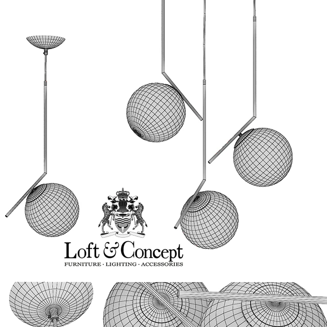 Chandelier Flos IC Lights Family Michael Anastassiades — Descargar