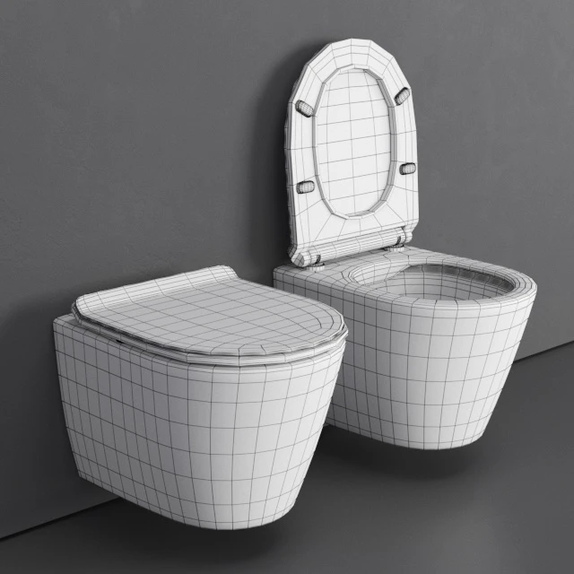 Wall-hung toilet Calipso — Descargar
