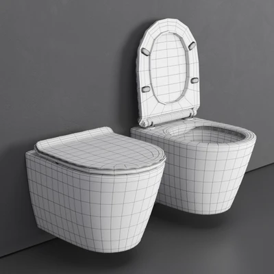 Wall-hung toilet Calipso — Ver 2