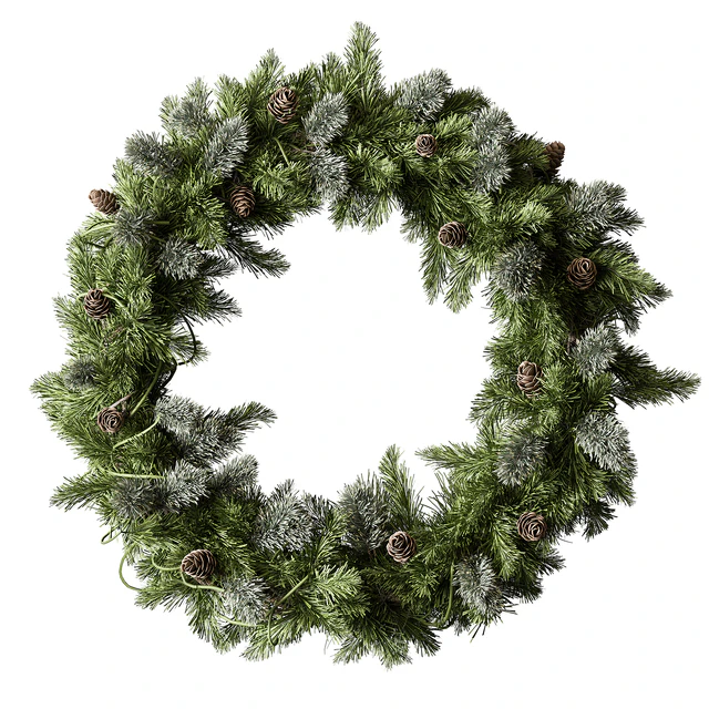 Wreath Set 17 - Pine Leaf — Скачать
