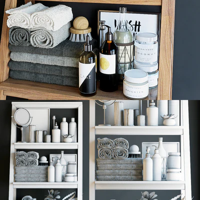 Shelving in the bathroom 6 — Ver 3