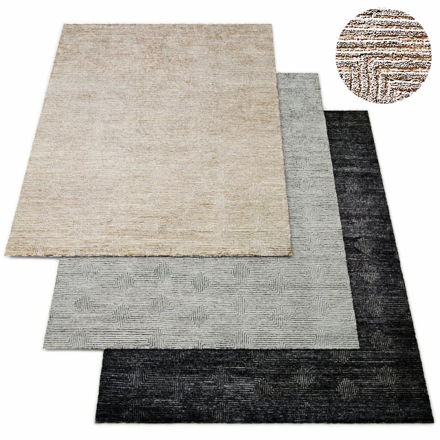 Labyrinth Hand-Knotted Rug RH Collection — Descargar