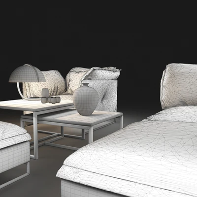 Sofa natuzzi cambre 2638 — Ver 3