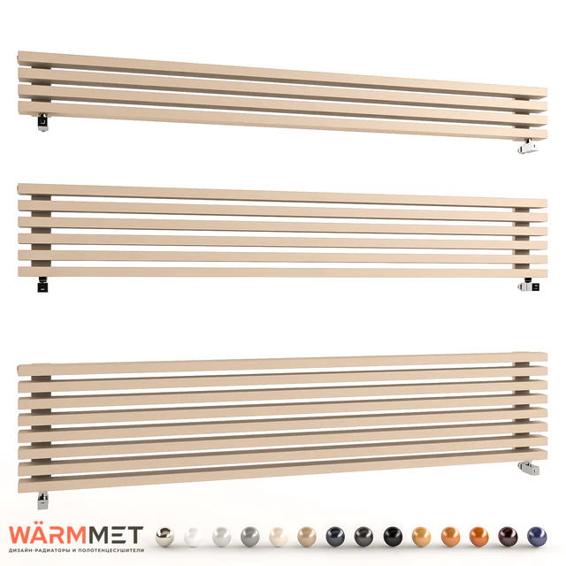 WARMMET Luxe 60 H дизайн-радиатор — Скачать