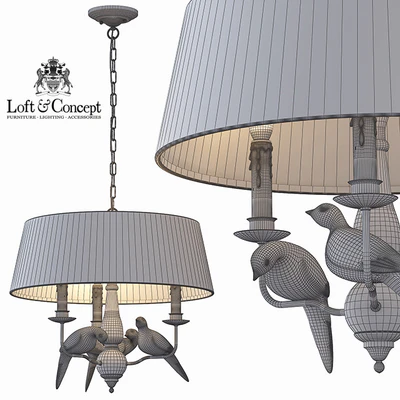 Подвесной светильник Norman Bird Chandelier Round — Вид 2