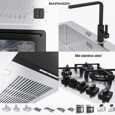 BARAZZA COLLECTIONS UNIQUE (Mat stainless stee) l — Ver 1