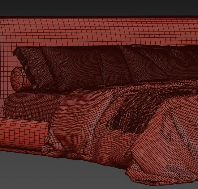 King bed minotti andersen — Скачать