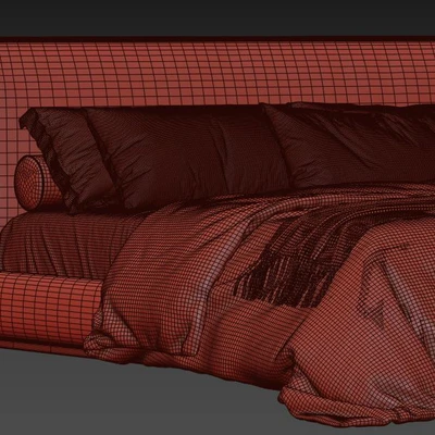 King bed minotti andersen — Вид 5