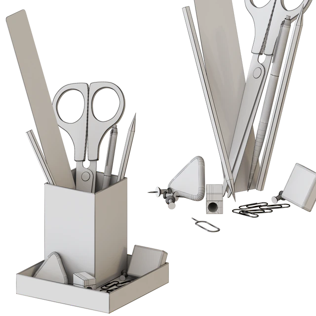 Office Supplies Set — Descargar