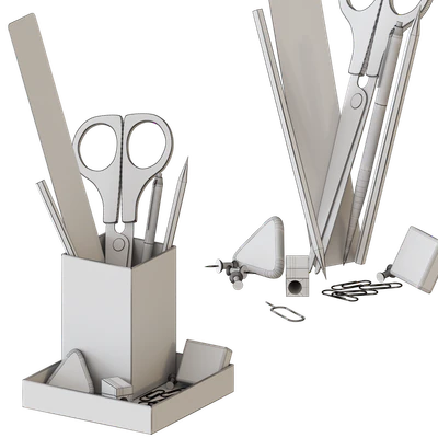 Office Supplies Set — Ver 3