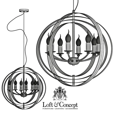 Spherium Chandelier chandelier — Ver 3
