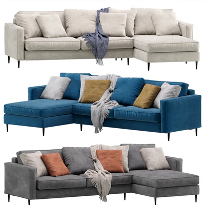 Sofa Dissent Lounge Chaise By Divan.ru / Диван Угловой Дисент — Вид 1