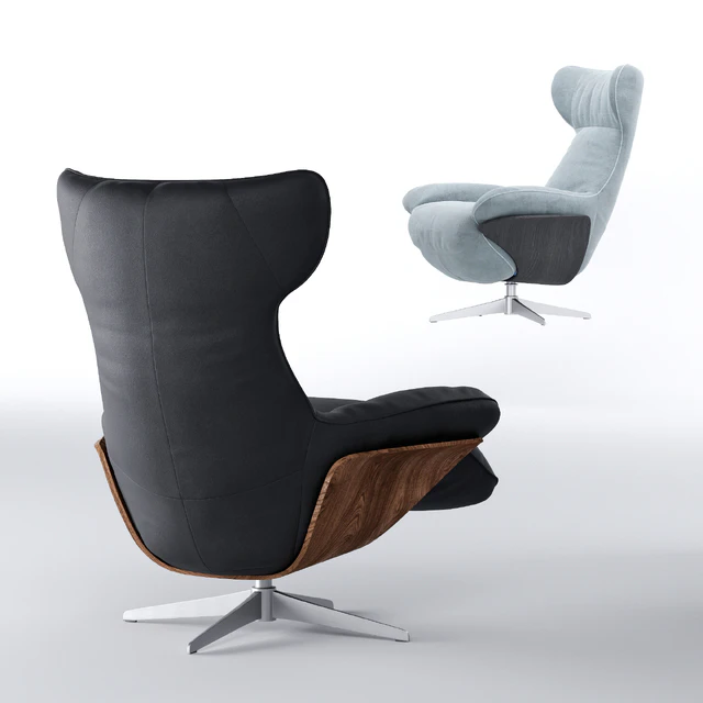 Ilia Recliner Chair (Natuzzi) — Скачать