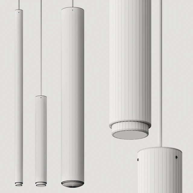 Aldo Bernardi Tubo Line Pendant Lamps — Descargar