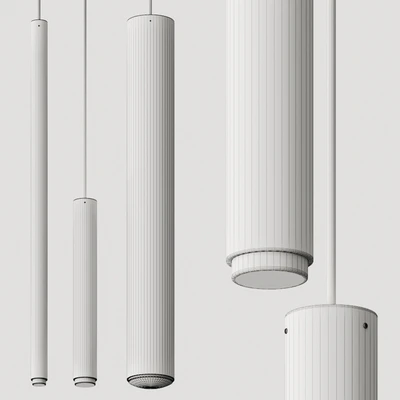 Aldo Bernardi Tubo Line Pendant Lamps — Ver 2