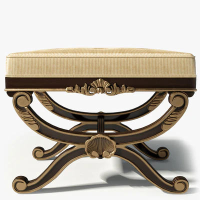 Century Furniture Bench 3919B French Footstool — Ver 1