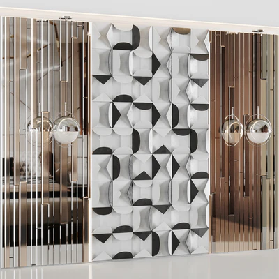 Wall panel mid century — Вид 5