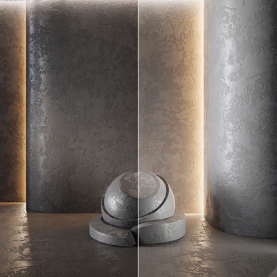 Decorative plaster | Concrete set (seamless) | 11 — Вид 5