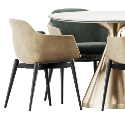 Marelli & West elm Silhouette dining set — Ver 4
