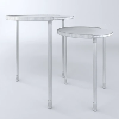 Set of 2 tables ALINER CC0756M46, La Forma — Ver 2
