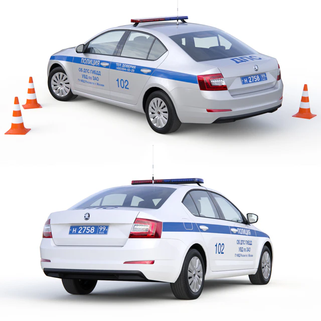 Полицейский автомобиль (ДПС) — Скачать
