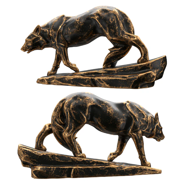 Wolf sculpture — Descargar