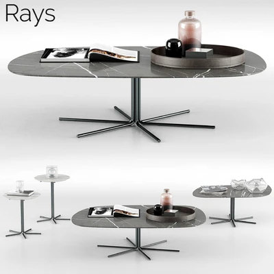 Minotti Rays Coffee Tables — Вид 1