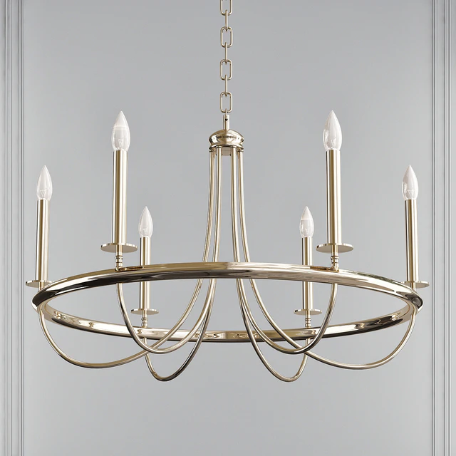 6 - Light Candle Style Classic Traditional Chandelier — Descargar