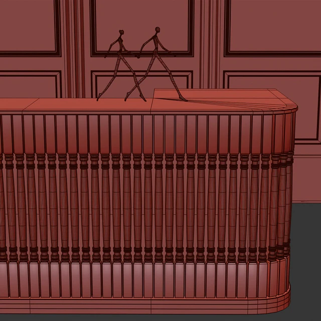 Neoclassical reception desk 13 — Скачать