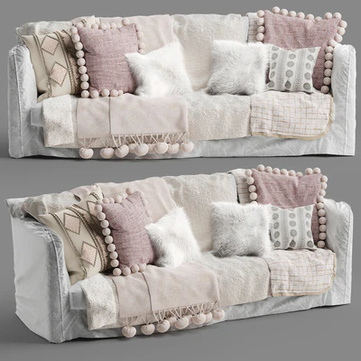 Vittoria Slip Cover Sofa — Ver 1