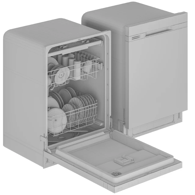 Front Control Dishwasher 001 — Скачать