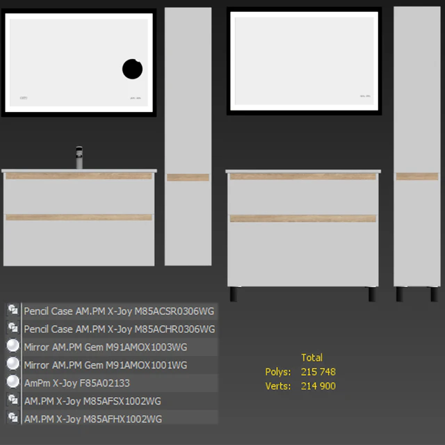 Am.Pm X-Joy 100 + Pencil case wall / floor — Descargar