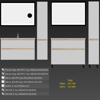 Am.Pm X-Joy 100 + Pencil case wall / floor — Ver 5