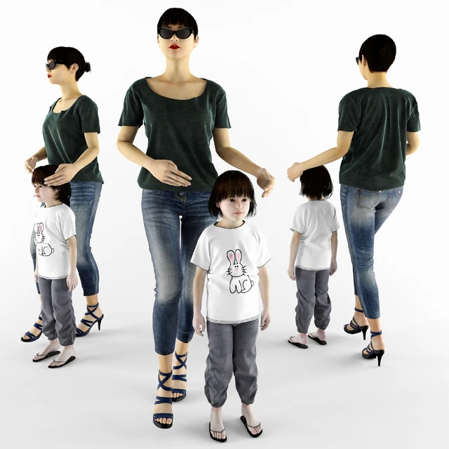 Mom with child — Descargar