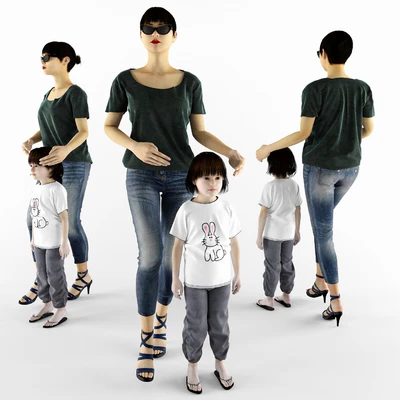 Mom with child — Ver 1
