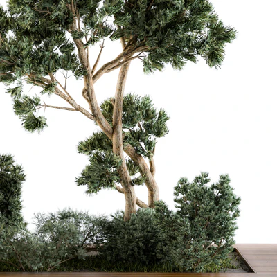 Garden set bush and Tree - Garden Set 06 — Вид 4