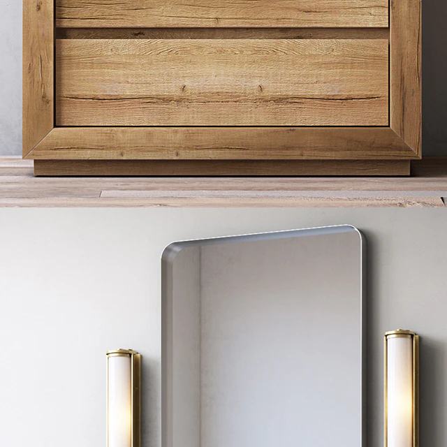 RECLAIMED RUSSIAN OAK SINGLE VANITY — Descargar