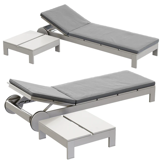 Gandiablasco Na Xemena Chaise lounge (corona7 + vray) — Descargar