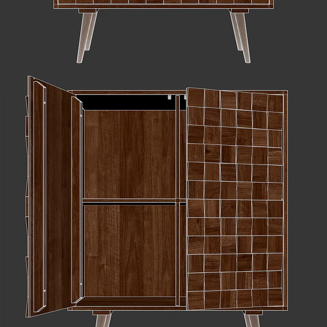 Zara Home - The sideboard with carved doors — Скачать