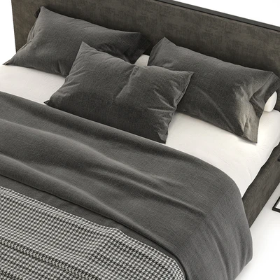 Meridiani stone gray bed — Вид 4