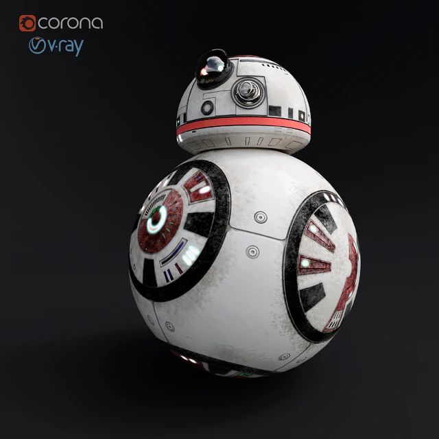 BB8(BB9) LowPoly GameReady — Скачать