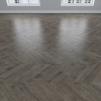 Parquet Oak, 3 types: herringbone, linear, chevron — Ver 2