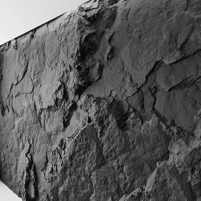 Rock cliff wall №9 — Вид 3