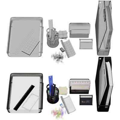 Decorative set for desktop — Ver 3
