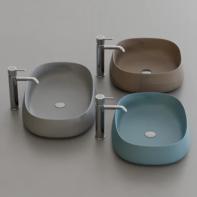 Olympia Ceramica Paddle Washbasin — Ver 3