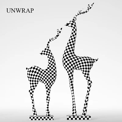 Deer statue — Ver 3
