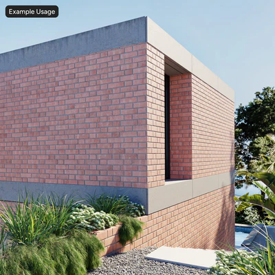 smooth flemish bond brick wall texture — View 5