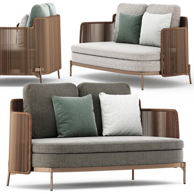 TAPE CORD OUTDOOR Garden sofa by Minotti — Вид 1